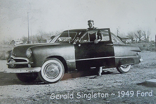 <gerald singleton 1949 ford>