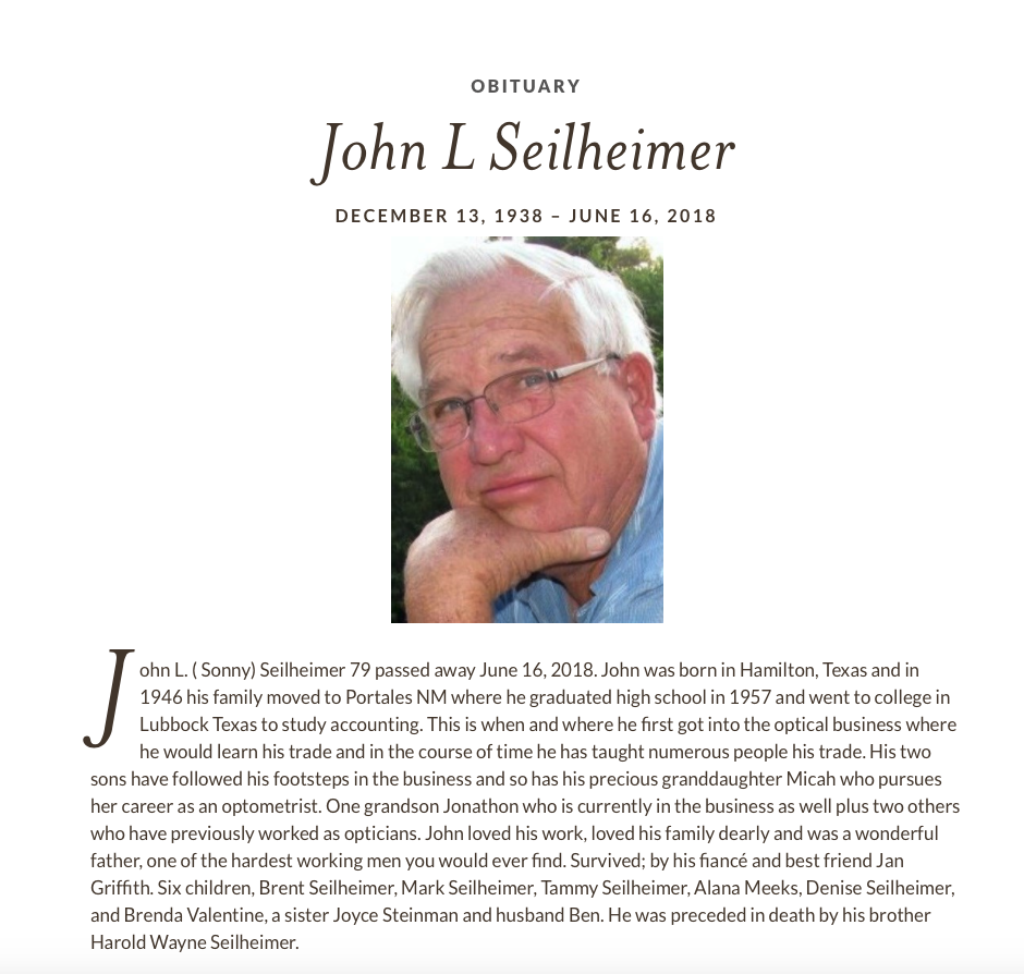 johnny Seilheimer